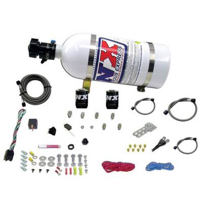 Nitrous Express - Nitrous Express 20915E85-10 E85 EFI Single Nozzle Nx Nitrous Oxide System Univ.