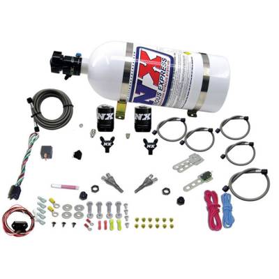 Nitrous Express - Nitrous Express 20716-10 Nx Nitrous Oxide System Kit Dual Nozzle