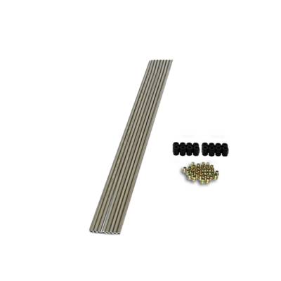 Nitrous Express - Nitrous Express 80045 4 Cylinder Direct Port Stainless Line Kit w/Fittings