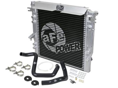 aFe Power - aFe 46-50012-B GT Series Aluminum Radiator Kit for 12-18 Jeep Wrangler JK 3.6L