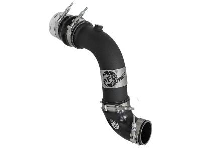 aFe Power - aFe 46-20319-B 3" Aluminum Cold Charge Pipe Black for 17-22 Ford F250/F350 6.7L