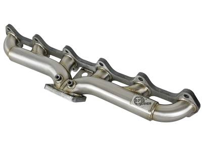 aFe Power - aFe 48-32020 Twisted Steel Stainless Headers for 98-02 Dodge RAM 2500/3500 5.9L