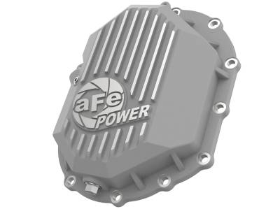 aFe Power - aFe Power 46-71050A Front Differential Cover-Silver for Chevrolet/GMC 6.0/6.6