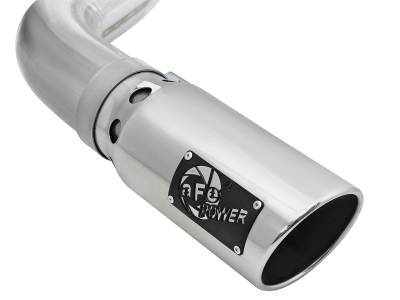 aFe Power - aFe 49-03106-P Atlas 4" Filter-Back Aluminized Steel Exhaust Kit 18-20 F150 3.0L