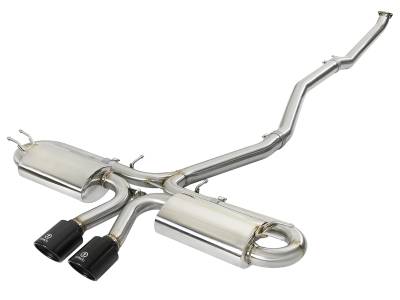 aFe Power - aFe 49-36618-B 3-2.5" SS Cat-Back Exhaust System for 17-20 Honda Civic Si 1.5L