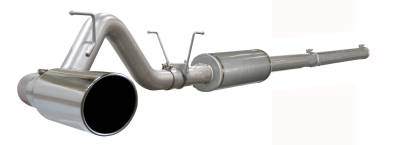 aFe Power - aFe 49-42002 4" Cat-Back Exhaust w/Polished Tip for 04-07 Ram2500/3500 5.9L
