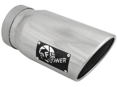 aFe Power - aFe Power 5" IN/6" OUT Bolt-On Polished Stainless Exhaust Tip 49T50601-P12