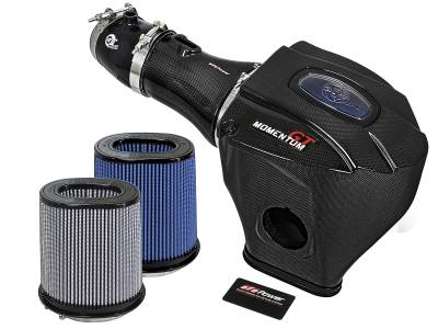 aFe Power - aFe Power 52-72204-CF Black Series Cold Air Intake System Carbon Fiber Dodge 6.2