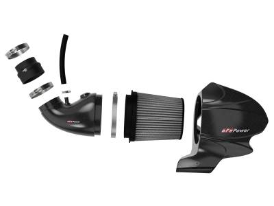 aFe Power - aFe 58-1000 Black Pro-Dry-S Cold Air Intake Carbon Fiber for 12-19 Jeep SRT8 6.4