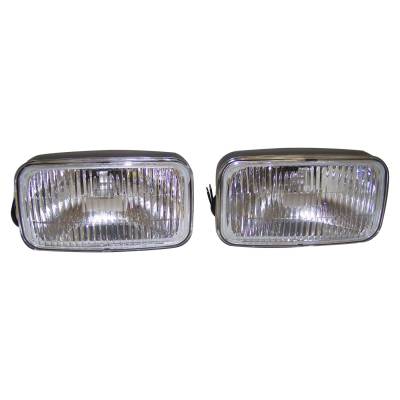 Crown Automotive Jeep Replacement - Crown Automotive 4713582K Fog Lamp Kit for Jeep Grand Cherokee ZJ
