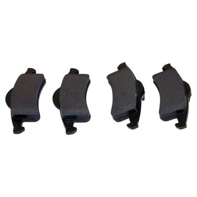 Crown Automotive Jeep Replacement - Crown Automotive 5011970AB Disc Brake Pad Set for Jeep Grand Cherokee WJ