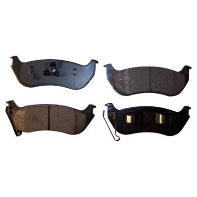 Crown Automotive Jeep Replacement - Crown Automotive 5083882TI Disc Brake Pad Set for 03-07 Jeep Liberty