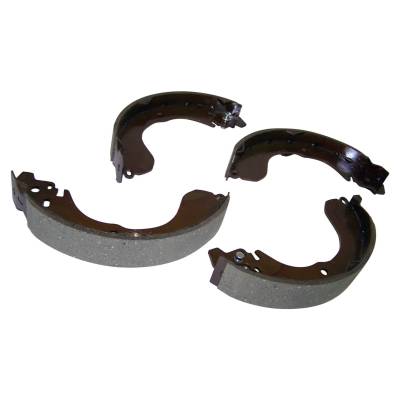 Crown Automotive Jeep Replacement - Crown Automotive 5191306AA Brake Shoes for Caliber/Jeep Compass/Patriot Sebring