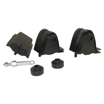 Crown Automotive Jeep Replacement - Crown Automotive 52019201K Engine Mount Kit for Jeep Wrangler YJ