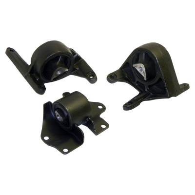 Crown Automotive Jeep Replacement - Crown Automotive 52059226KE Engine Mount Kit for 02-03 Jeep Liberty