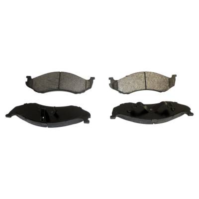 Crown Automotive Jeep Replacement - Crown Automotive 5252531 Disc Brake Pad Set for 90-06 Jeep TJ/YJ/XJ/MJ/ZJ/ZG