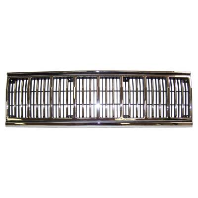 Crown Automotive Jeep Replacement - Crown Automotive 55034046 Grille for 91-96 Jeep Cherokee XJ
