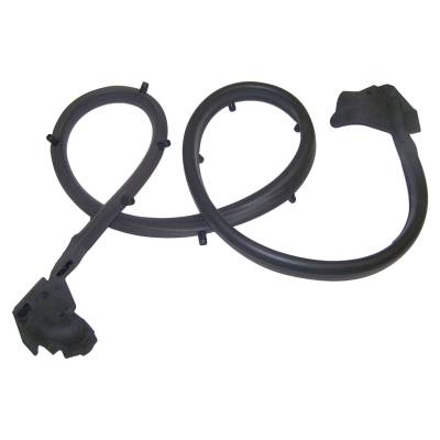 Crown Automotive Jeep Replacement - Crown Automotive 55009828 Weatherstrip Half Door for Jeep Wrangler YJ
