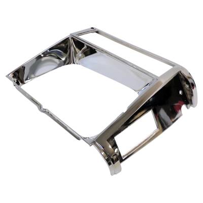 Crown Automotive Jeep Replacement - Crown 55002244 Headlamp Bezel for 84-90 Jeep Cherokee XJ/86-90 MJ Comanche