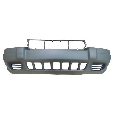 Crown Automotive Jeep Replacement - Crown Automotive 5EU79VF7 Front Bumper Fascia for 99-02 Grand Cherokee WJ