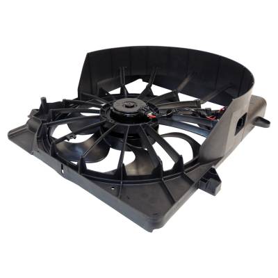 Crown Automotive Jeep Replacement - Crown Automotive 68033228AA Cooling Fan Module for 08-12 Jeep Liberty