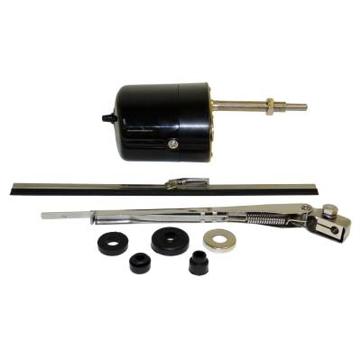 Crown Automotive Jeep Replacement - Crown Automotive 6V 6 Volt Wiper Motor Kit for 41-58 Jeep MB CJ-2A