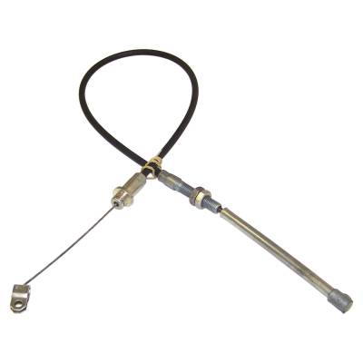 Crown Automotive Jeep Replacement - Crown Automotive J0940896 Throttle Cable for 71-72 J-2500 J-2600 Wagoneer