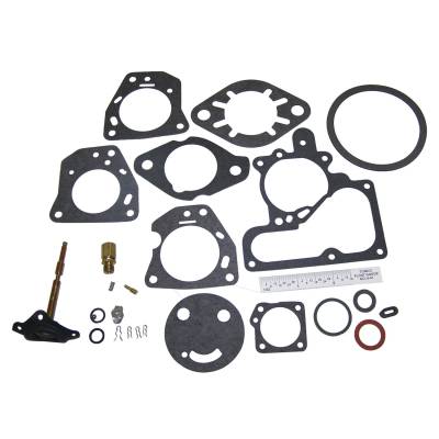 Crown Automotive Jeep Replacement - Crown Automotive J0924160 Carburetor Kit for 53-71 Jeep CJ-3B/CJ-5/CJ-6/FC-150