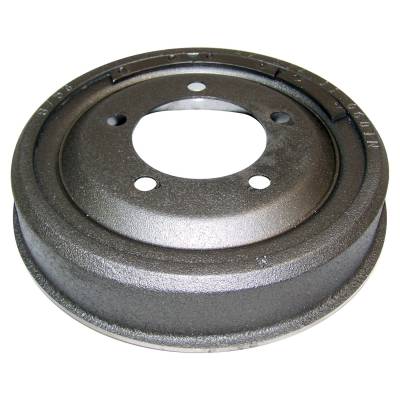 Crown Automotive Jeep Replacement - Crown Automotive J0999728 Front/Rear Brake Drum for 63-75 Jeep 11" Smooth Drum