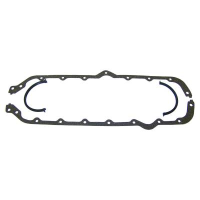 Crown Automotive Jeep Replacement - Crown Automotive J3206690 4Pc Oil Pan Gasket for Jeep Vehicles w/AMC V8 Engines