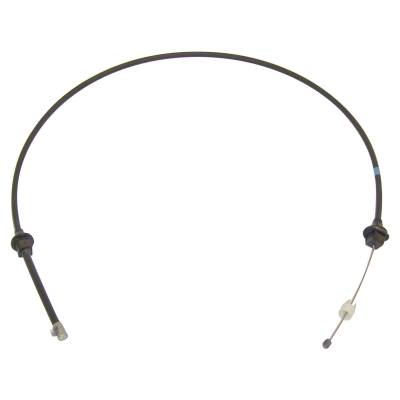 Crown Automotive Jeep Replacement - Crown Automotive J5350750 Throttle Cable for 74-75 Jeep CJ5/CJ6 4.2L