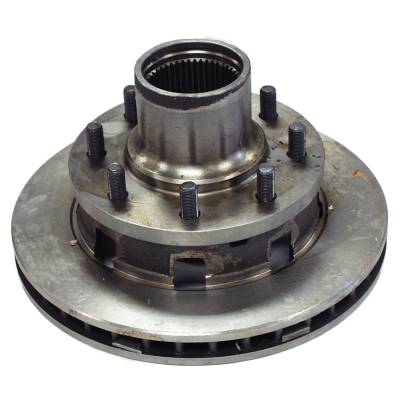 Crown Automotive Jeep Replacement - Crown Automotive J5359275 Hub & Rotor Assembly for J20