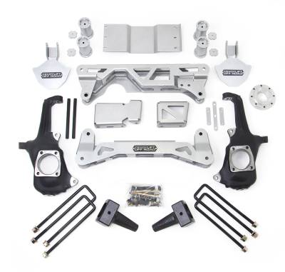 ReadyLift - ReadyLift 44-3054 5"-6" Front 4"Rear Lift for 11-17 Silverado/Sierra 2500HD/3500