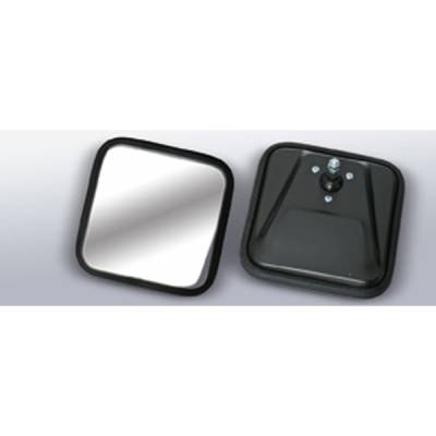 Rugged Ridge - Rugged Ridge 11002.02 CJ-Style Convex Mirror Head Black for CJ