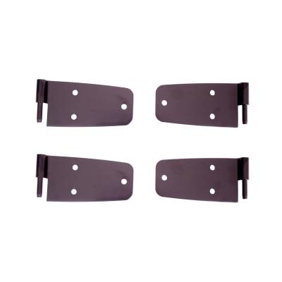 Rugged Ridge - Rugged Ridge 11202.02 Door Hinge Kit Black for 76-86 Jeep CJ