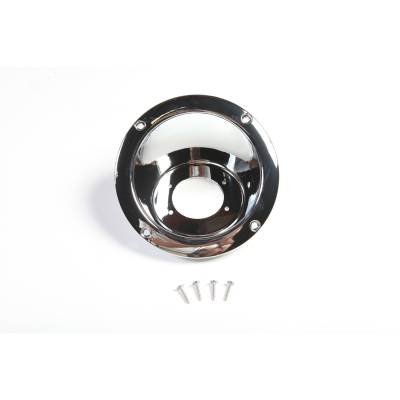 Rugged Ridge - Rugged Ridge 11135.25 Gas Tank Filler Cover Chrome for Jeep Wrangler