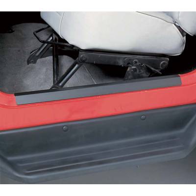 Rugged Ridge - Rugged Ridge 11216.01 Door Entry Guard Set Black for 97-06 Jeep Wrangler TJ