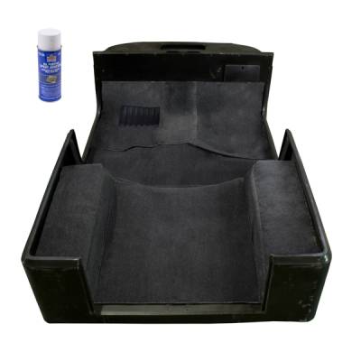 Rugged Ridge - Rugged Ridge 13695.09 Deluxe Carpet Kit w/Adhesive Gray for CJ & Wrangler