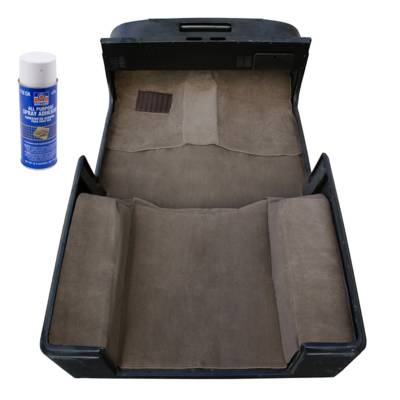 Rugged Ridge - Rugged Ridge 13696.10 Deluxe Carpet Kit w/Adhesive Honey for Jeep Wrangler