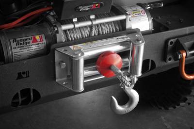 Rugged Ridge - Rugged Ridge 15102.05 Winch Cable Stopper Red