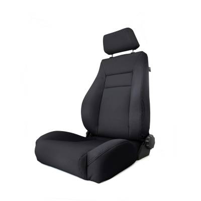 Rugged Ridge - Rugged Ridge 13414.15 Ultra Front Seat Reclinable Black Denim for 97-06 Wrangler