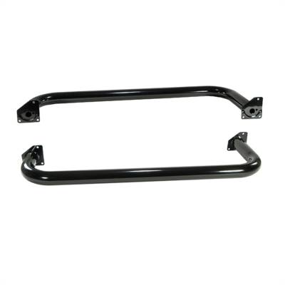 Outland Automotive - Outland 11590.03 3" Round Tube Side Steps Black for Jeep YJ Wrangler