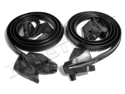 Metro Moulded Parts - Metro Moulded LM 12-H Door Seal w/Rear Roll Up