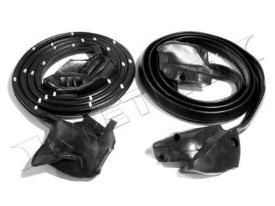 Metro Moulded Parts - Metro Moulded LM 18-J Door Weatherstrip Seal