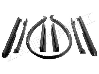 Metro Moulded Parts - Metro Moulded RR 1610 Convertible Top Roof Rail Seal