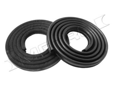 Metro Moulded Parts - Metro Moulded LM 23-GBLK Door Seal for 62-66 Dodge/Plymouth