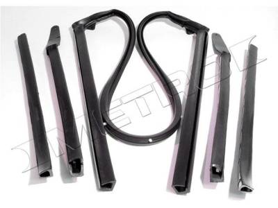 Metro Moulded Parts - Metro Moulded RR 1611 Convertible Top Roof Rail Seal
