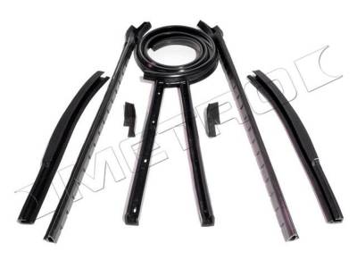 Metro Moulded Parts - Metro Moulded RR 3304 Hard Top Moulding Roof Rail Seal