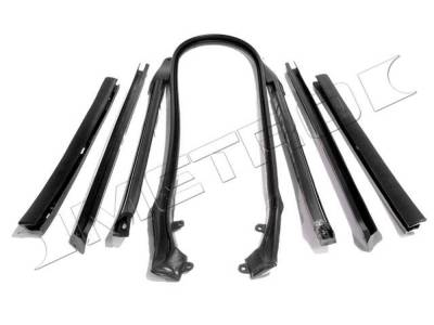 Metro Moulded Parts - Metro Moulded RR 1609 Convertible Top Roof Rail Seal