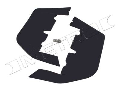 Metro Moulded Parts - Metro Moulded SI 2004-210 Inner Splash Shield Flap Hardware